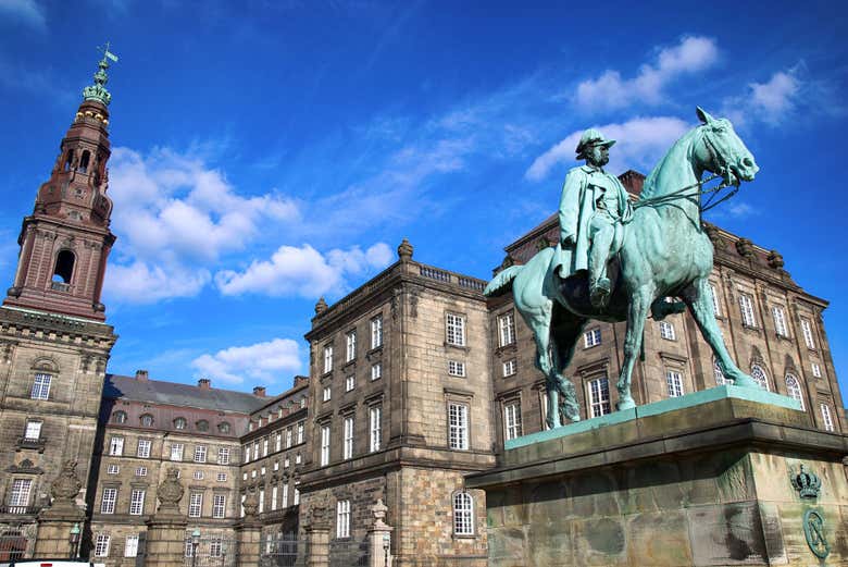 Christiansborg Palace in Copenhagen