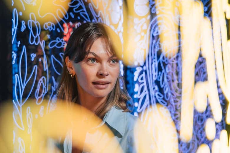Immerse yourself in interactive art